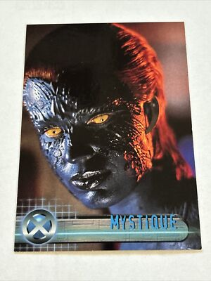 コレクション Invader bad men 2 exhibition card 2000 Topps Marvel X-MEN Movie Card #10 REBECCA ROMIJN as MYSTIQUE