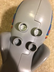 Lego Duplo Gray Elephant Animal Figure 5" Long White Tusks My First Circus 10504