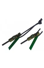 3-in-1 Emergency Magnesium Fire Starter Flint Compass Whistle Survival Outdoor