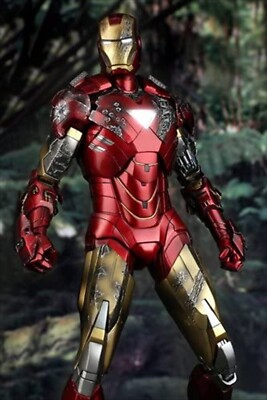 Hot Toys Mark 6 VI Iron Man 2 Movie Masterpiece 1/6 Action Figure
