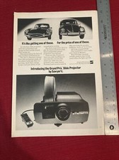 Grand prix Slide Projector 1971 Print Ad Great To Frame 