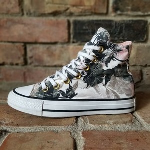 converse all star floral
