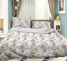 3D Butterfly Rose Floral Pink Quilt Cover Set Duvet Cover Bedding Pillowcases