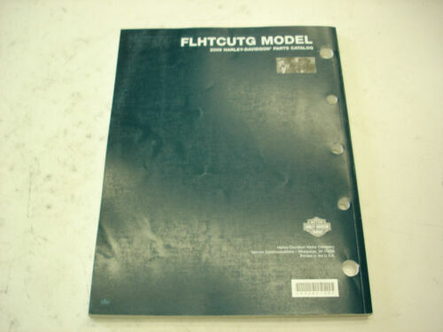 HARLEY DAVIDSON Motorcycle OEM 2009 FLHTCUTG MODELS PARTS CATALOG 99602-09 USED - Picture 2 of 5