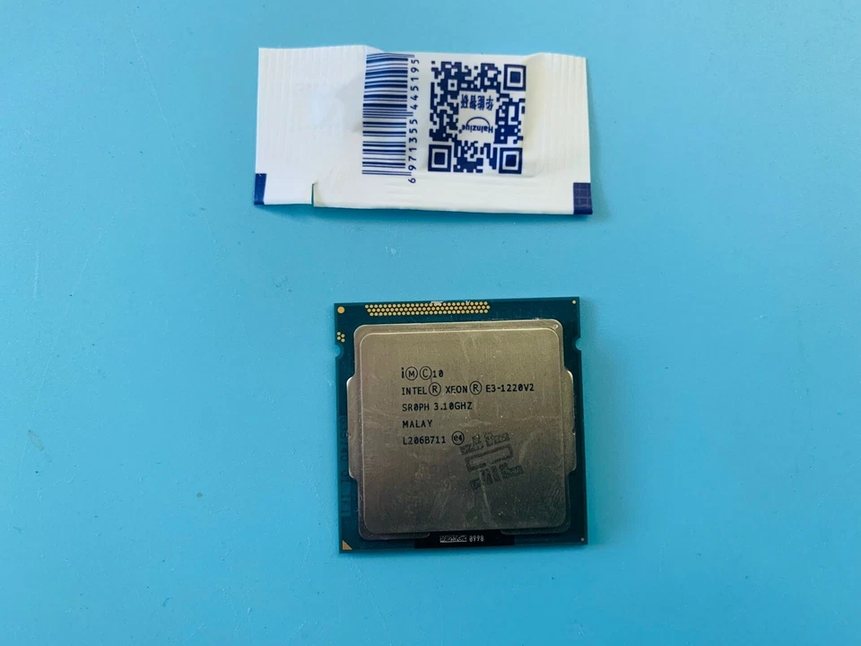 Intel Xeon E3-1220 V2 SR0PH 3.1Ghz 4Core 4T 8MB 69W Socket 1155 CPU Processor - Image 2 of 4