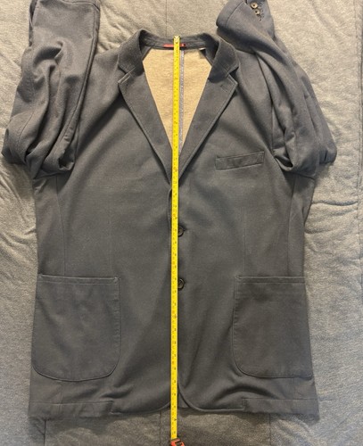 Johnston & Murphy XC Flex Strick Hahnentritt Blazer Herren XL marineblau Freizeit $ 299 - Bild 11 von 14
