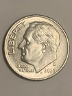 2020-D Roosevelt Dime 10 Cent Coin.