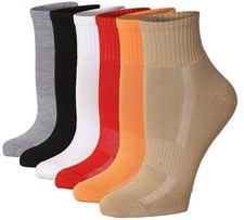 Tipi Toe Women's Quarter Athletic Socks, Cushioned Breathable