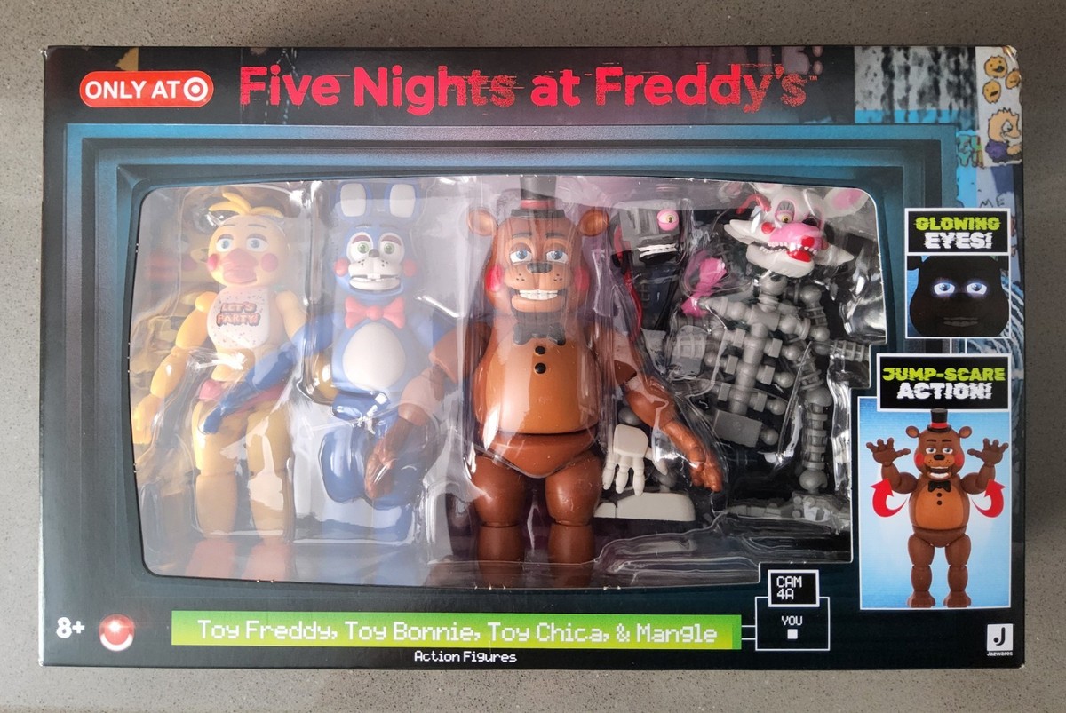 FNAF Five Nights at Freddys Target Exclusive 4-Pack Figures