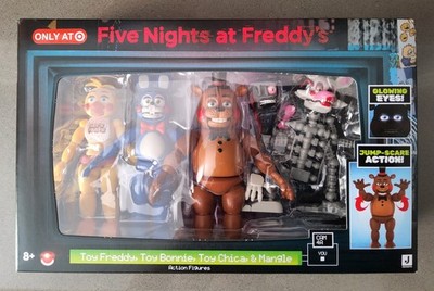 Five nights at Freddy’s l figs 4個セット KEVCHE 4PCS/Set Five Nights at Freddy's Action Figures FNAF Action