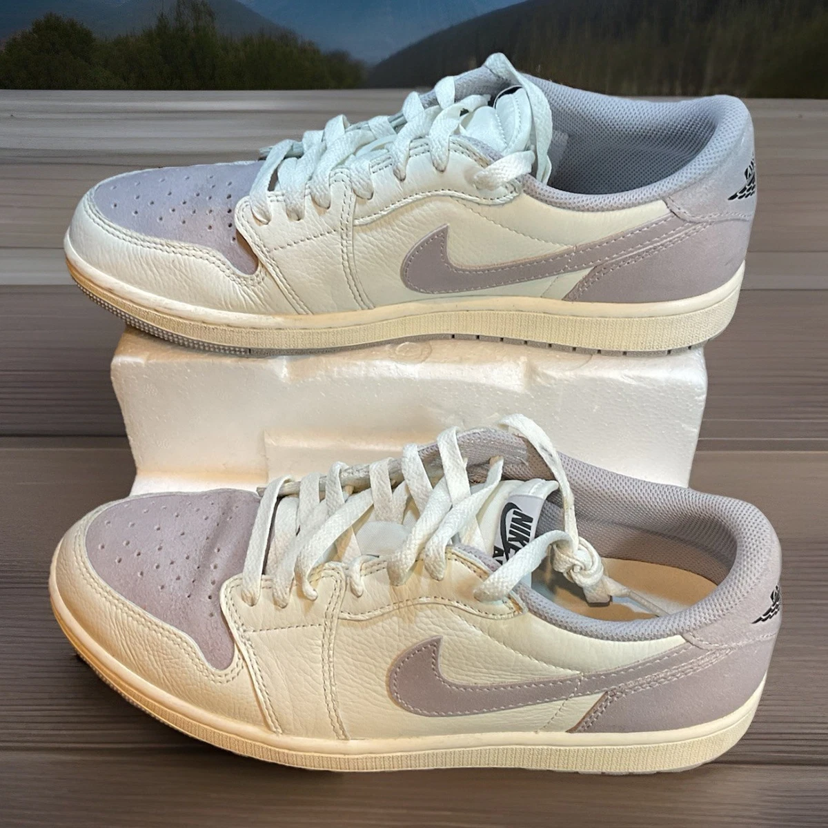Jordan 1 Retro OG Low Atmosphere Grey - огромный выбор по лучшим