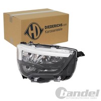 Diederichs Halogen Scheinwerfer Mit Lwr-Motor TFL Rechts Passend FüR Opel Combo