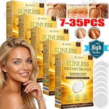 5x Sunless Natural Glow Tanning Microdarts Patch Enhances Natural Tan NIB