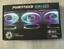 Phanteks D30-120 DRGB PWM Fan, REGULAR Airflow Model, Premium D-RGB Performance