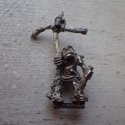 Citadel Warhammer 80s Reg Renown RRD3 Harboth's Orc Archer Command Standard