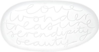 Räder Tablett Schönes Leben Love wonders, klein 28 x 15 cm Größe 28x15x1 cm