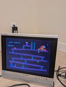 ColecoVision System Console W/ 2 Controllers, 3 Games, Power, Tested & Working