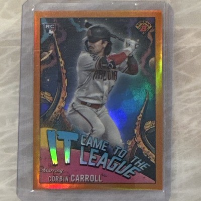 2023 Bowman Chrome Corbin Carroll - It Came to the League #CFL-1 Orange /25