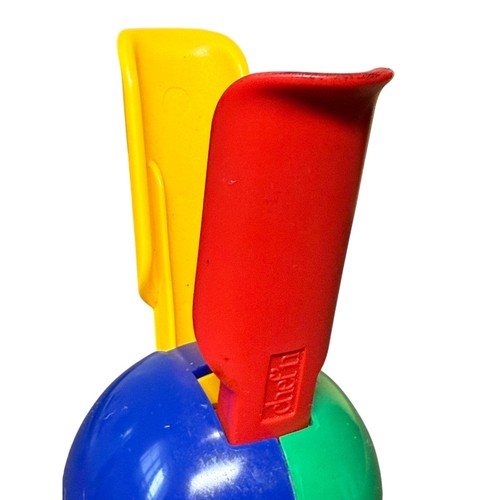 Vintage Chef'n Pepper Ball Mill Grinder 80's Multi-Color 6" Funky Kitschy Rare - Picture 7 of 10