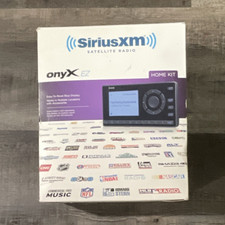 SiriusXM Onyx EZ XEZ1H1 Satellite Radio Black Easy-to-Read Blue Display