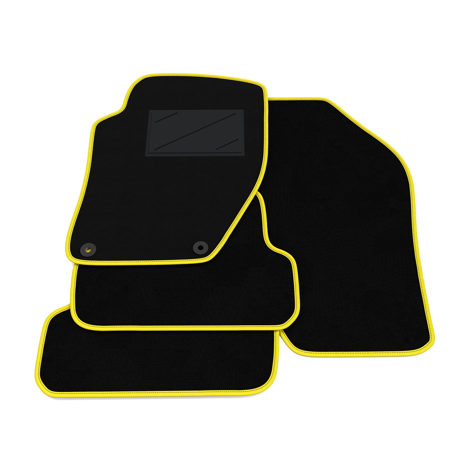 Tapis de sol Peugeot 308 CC 2009-2014 sur mesure en moquette noire