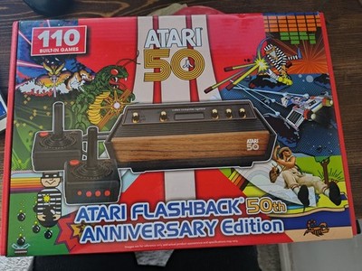 Atari Flashback 50th Anniversary Edition 110 Spiele einmal benutzt guter Zustand Box