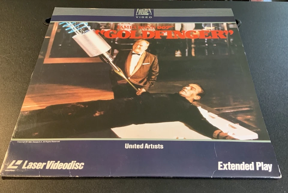James Bond 007 2x LaserDisc Lot - For Your Eyes Only & Goldfinger Pioneer 20th - Image 3 of 4