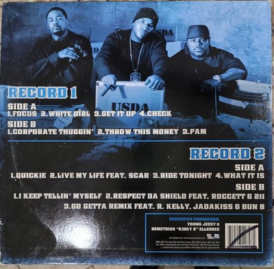 Young Jeezy Presents U.S.D.A. - Cold Summer [LP] Album, VG, 12