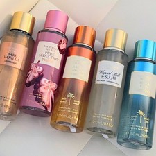VICTORIA'S SECRET MIST PURE SEDUCTION BRULEE BARE VANILLA WHIPPED MILK AQUA KISS