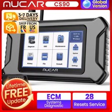 USED MUCAR CS90 ECM Systems Auto Diagnostics Scanner Code Read 28 Reset LifeFree