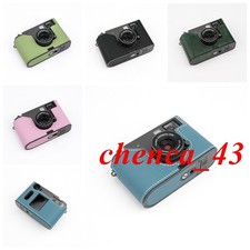 Handmade Half Case For Fujifilm X Half Leather Insert X-HF1 Camera Cover Kontice