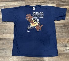 Vintage Dallas Cowboys Taz 1992 T-Shirt Mens Navy Blue Jostens Made in USA 4-5X