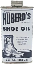Huberd's Shoe Oil (8 oz) - Leather Conditioner and Waterproofer