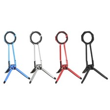 Triangular Design Phone Holder Stand Base 360 Rotation for Video Calls