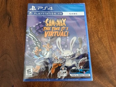 Sam & Max This Time It's Virtual! PSVR PS4 (PlayStation 4, Limited Run Games)