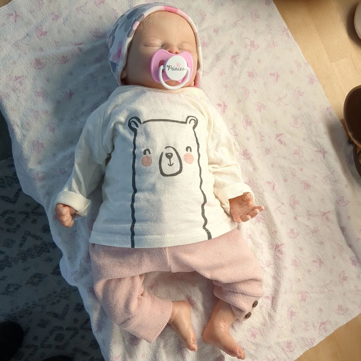 RXDOLL Muñecas De Bebé Recién Nacidas Afroamericanas De 18 Pulgadas De Silicona De Cuerpo Completo De Vinilo Para Niñas Negras, Muñecas De Bebé Recién Nacidas Realistas Anatómicamente Correctas