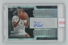 Tristen Newton 2024-25 Panini Prizm Black Sensational Signatures Silver Prizms