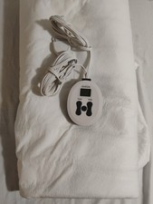 Sunbeam Heated Mattress Pad With Controller Multi Setting White Full Size Unused