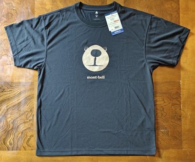 Montbell Monta Bear Face Tee Size Medium 