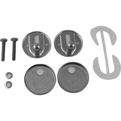 Duravit 0061381000 Hinge Set for Seat and Cover with Soft Closure - Stainle