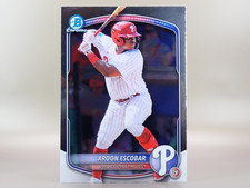 2025 Bowman Draft Chrome Baseball Aroon Escobar Base Prospects BDC-98