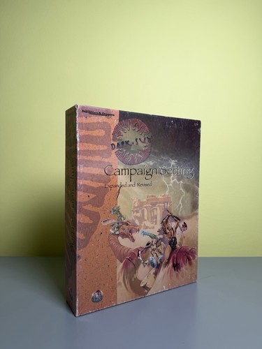 Advanced Dungeons & Dragons - Dark Sun Expanded & Revised Boxed Set