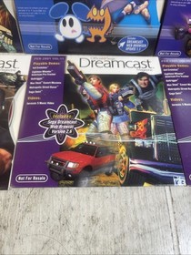 Official Sega Dreamcast Magazine Demo Disc Lot Of 7 Cardboard Sleeve W/ Discs