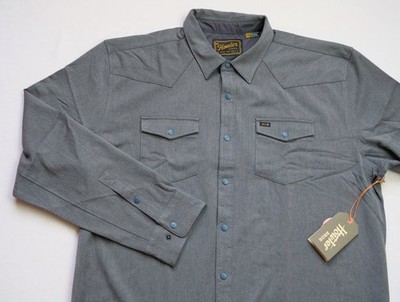 Howler Bros Stocman Stretch Snapshirt Herren Langarm Oberteil Gr.2XL XXL 1250