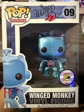 Funko Pop Metallic Winged Monkey Wizard Of Oz SDCC 2011 LE480 #09 Wicked