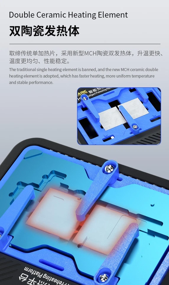 iPhone Motherboard PreHeater HotPlate Mechanic Heat Kit AIO Apple X-14 Series UK - Image 4 of 4