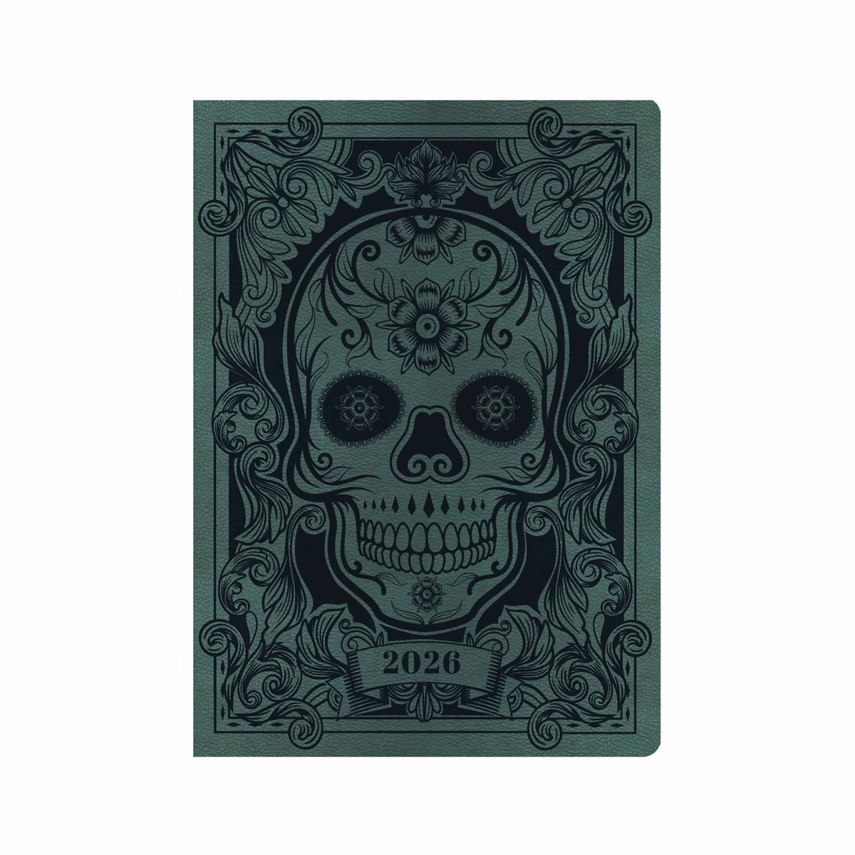 Skull A5 Diary 2026, General Diaries, Week To View, Art, Gift