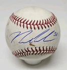 Nathan Lukes Signed Autographed Game Used Major League Baseball BLUE JAYS C1