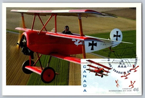 Canada 1999 International Air Show FDC Maxi Card