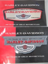 DUE TOPPE HARLEY DAVIDSON 100° ANNIVERSARIO, 97980-03V/97981-03V, NOS.